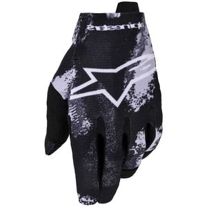 Детски мотокрос ръкавици Alpinestars Radar Youth, сиви с камуфлаж