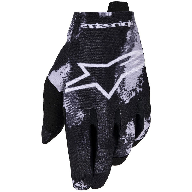 Детски мотокрос ръкавици Alpinestars Radar Youth, сиви с камуфлаж