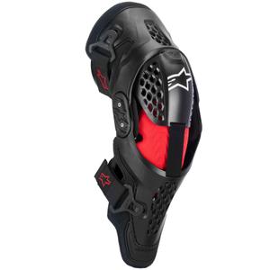 Наколенки Alpinestars SX-1 Plasma черно-червено-сиви