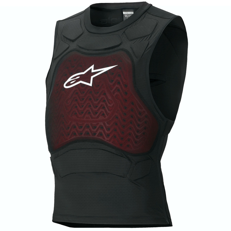 Alpinestars Bionic Plasma LT Защитна жилетка черно-червено-бяла