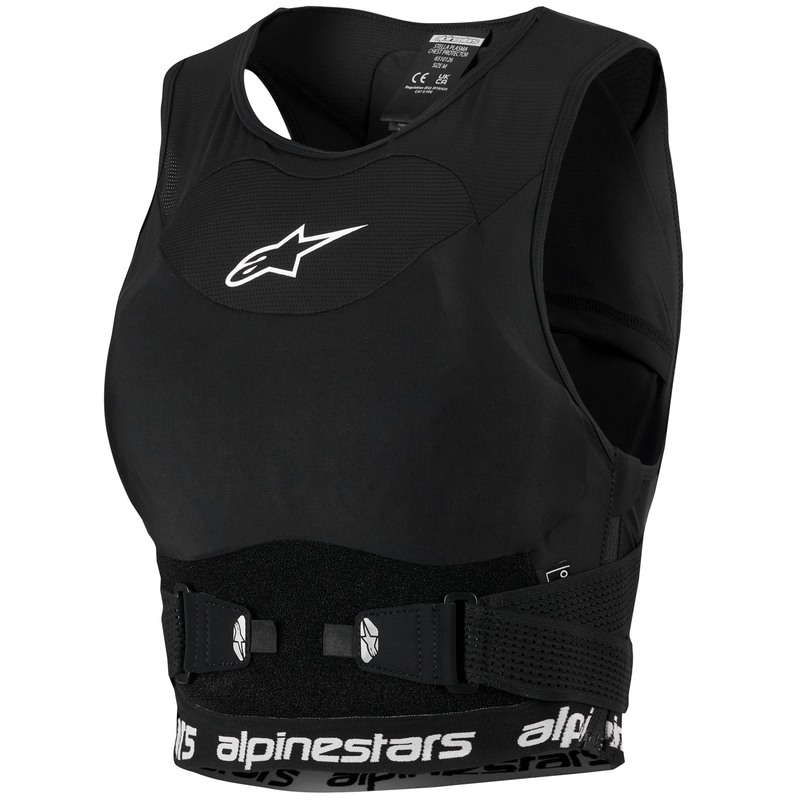 Протектор за тяло Alpinestars Stella Plasma за жени, черно-бял
