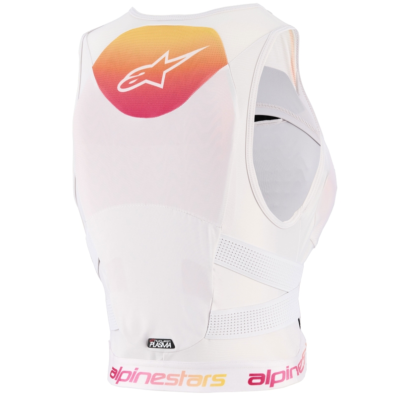 Протектор за гръдни кошове Alpinestars Stella Plasma за жени, бял-градиентен