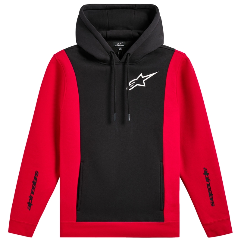 Alpinestars Ignite суичър черно-червен