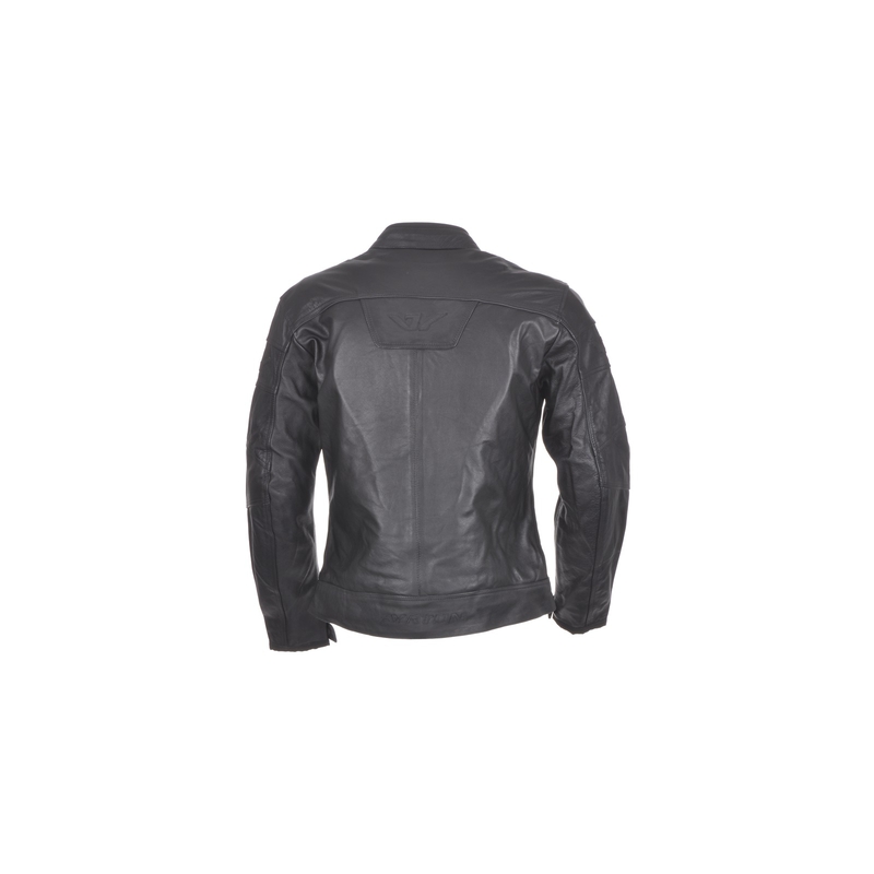 Bunda na motorku Ayrton Classic Leather černá