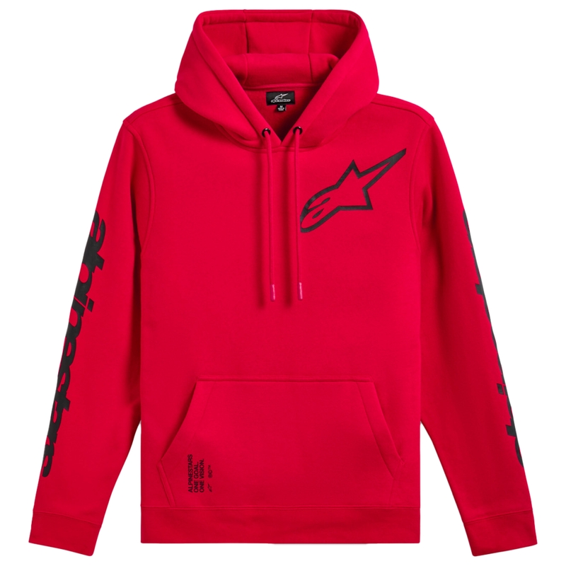 Alpinestars Triple Hoodie червен