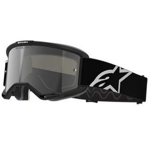 Мотокрос очила Alpinestars Vision 5 Corp, черни с прозрачни лещи