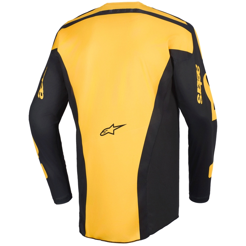 Motokrosový dres Alpinestars Racer Riway žluto-černý