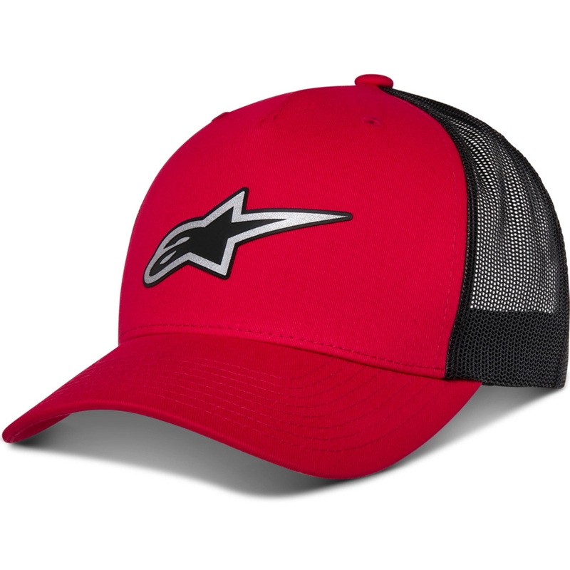 Шапка Alpinestars Reflect Ageless червено-черна