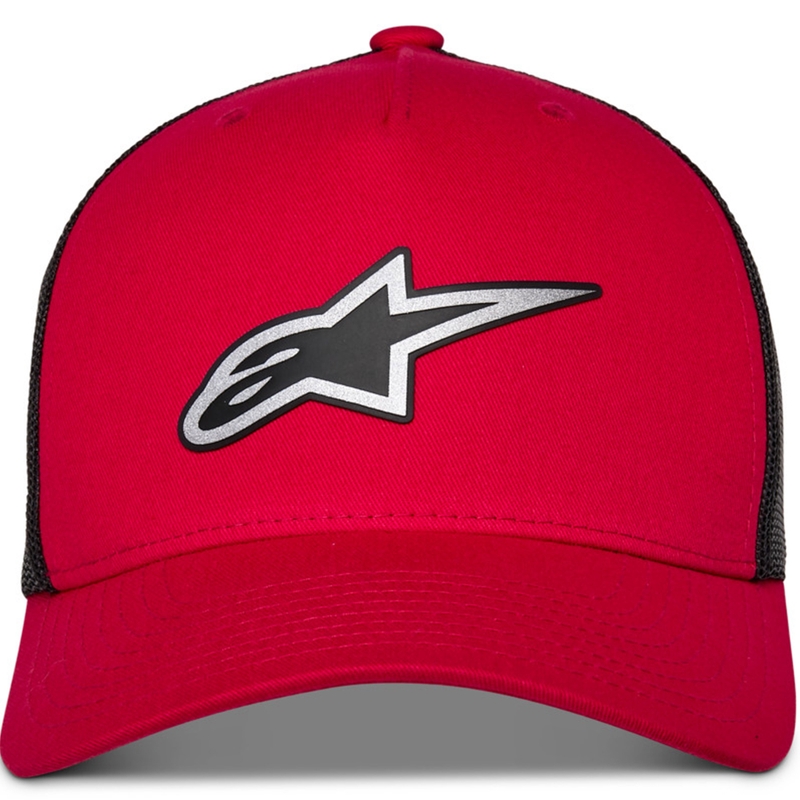 Шапка Alpinestars Reflect Ageless червено-черна