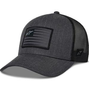 Шапка Alpinestars Flag Snap сиво-черна