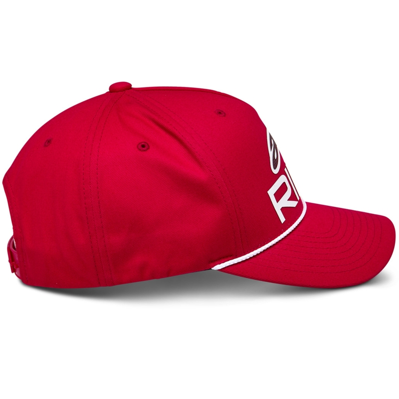 Шапка Alpinestars Ride Comp Snapback, червено-бяло-черно