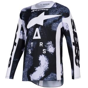 Мотокрос фланелка Alpinestars Racer Lahnd, сиво-камуфлажна