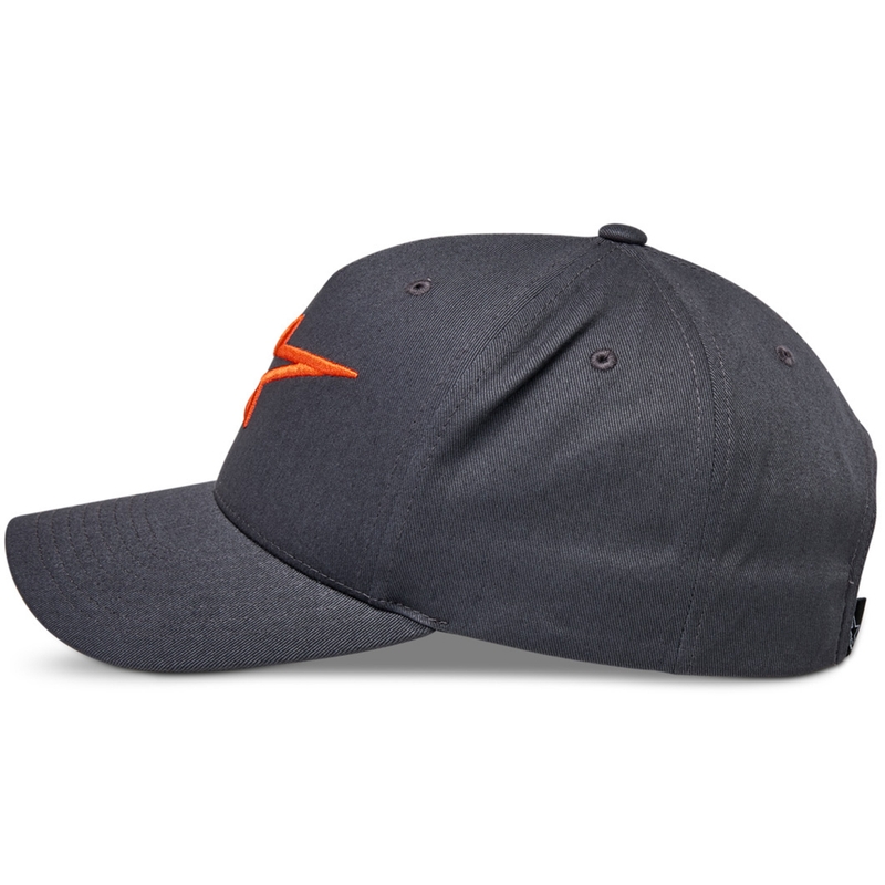 Шапка Alpinestars Ageless Snapback сиво-оранжева