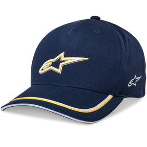 Шапка Alpinestars Ascencion Snapback синьо-златиста