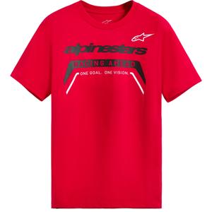 Червена тениска Alpinestars Q3 CSF