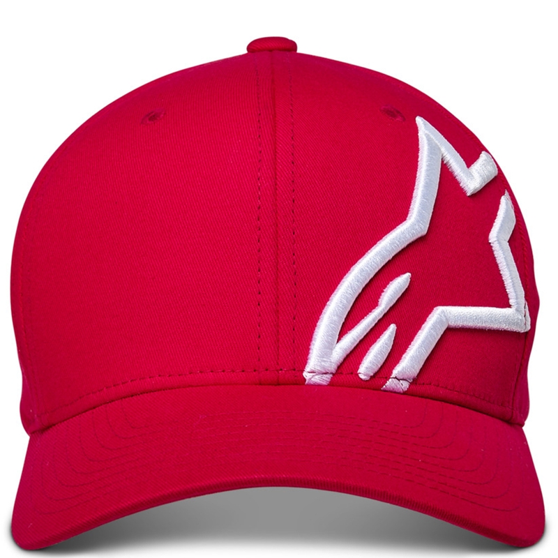 Шапка Alpinestars Corp Shift 2 червено-бяла
