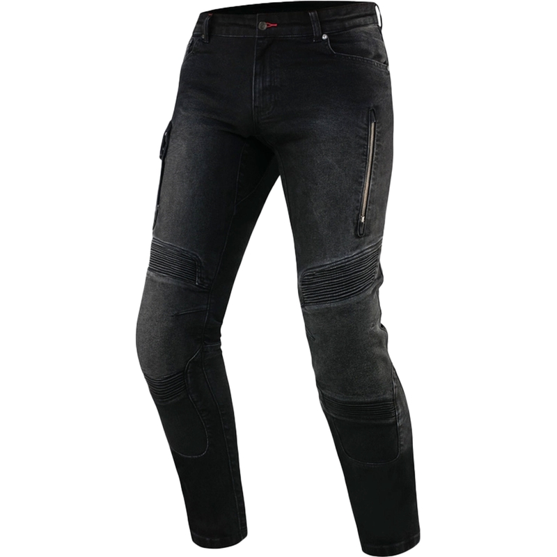 Черни мотоциклетни дънки Rebelhorn Vandal