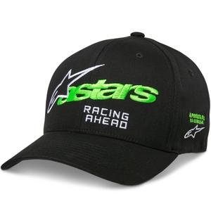 Шапка Alpinestars Entitled черно-зелена