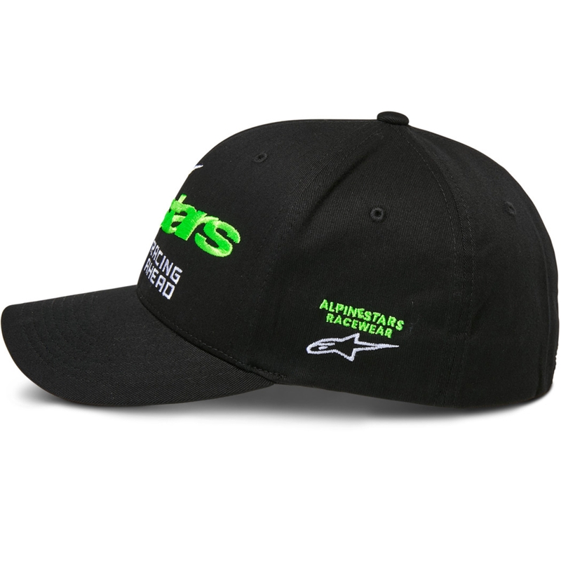 Шапка Alpinestars Entitled черно-зелена
