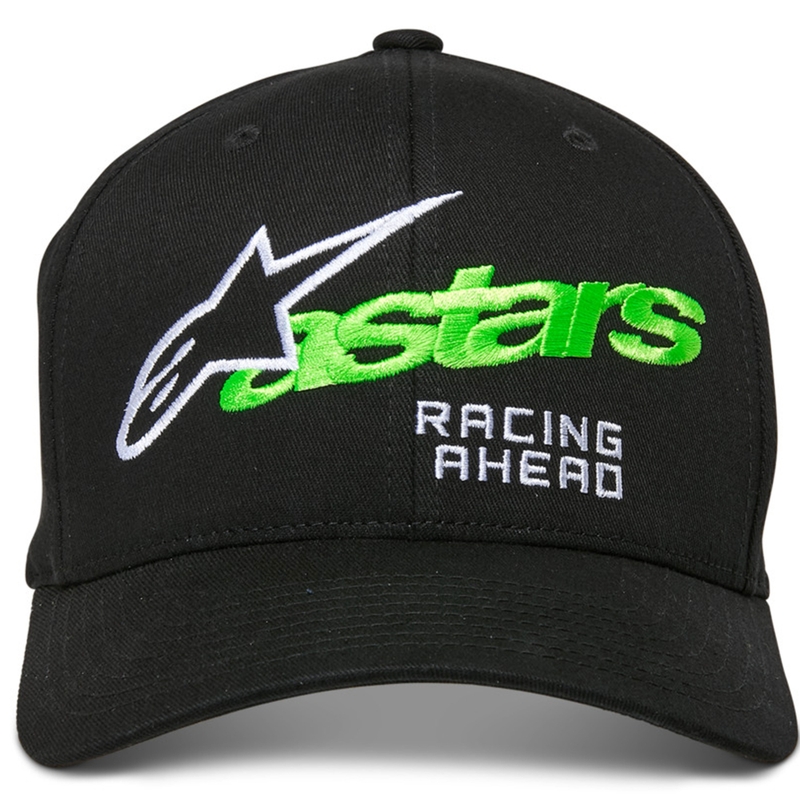 Шапка Alpinestars Entitled черно-зелена