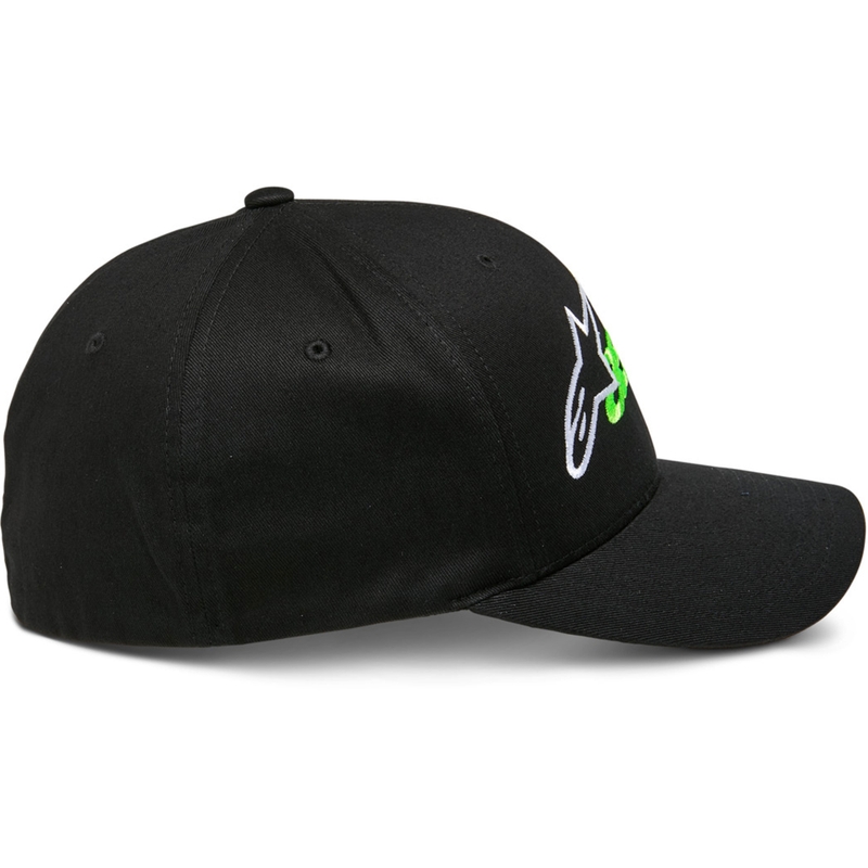 Шапка Alpinestars Entitled черно-зелена