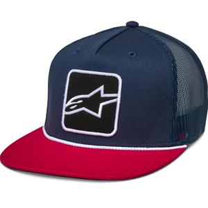 Шапка Alpinestars Control синьо-синьо-червена