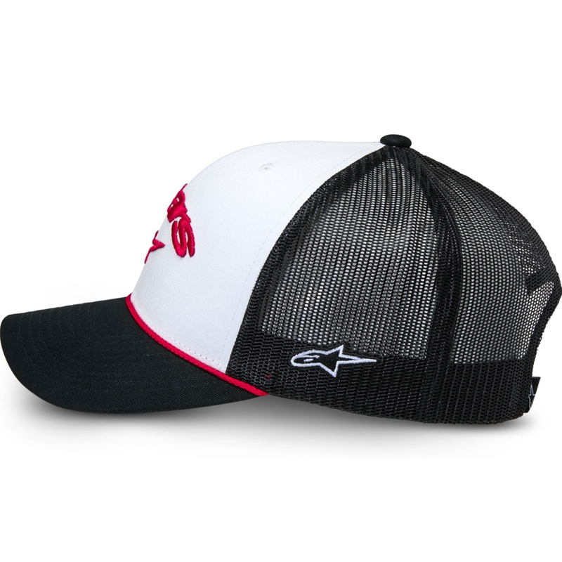 Шапка Alpinestars Agree бяло-черна
