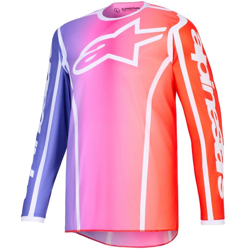 Мотокрос фланелка Alpinestars Fluid Apex, многоцветна
