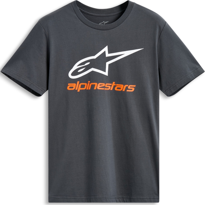 Тениска Alpinestars Always 2.0 CSF, сиво-бяло-оранжева