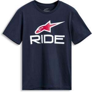Тениска Alpinestars Ride 4.0 CSF синьо-бяло-червено