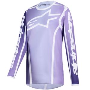 Дамско мотокрос яке Alpinestars Stella Fluid Apex, лилаво-бяло