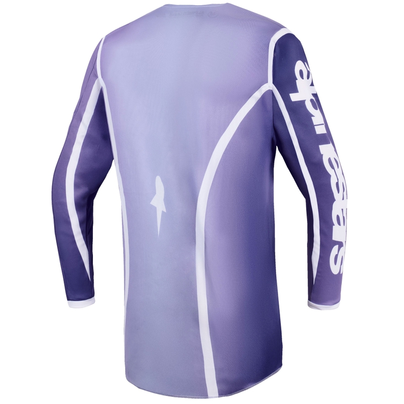 Дамско мотокрос яке Alpinestars Stella Fluid Apex, лилаво-бяло
