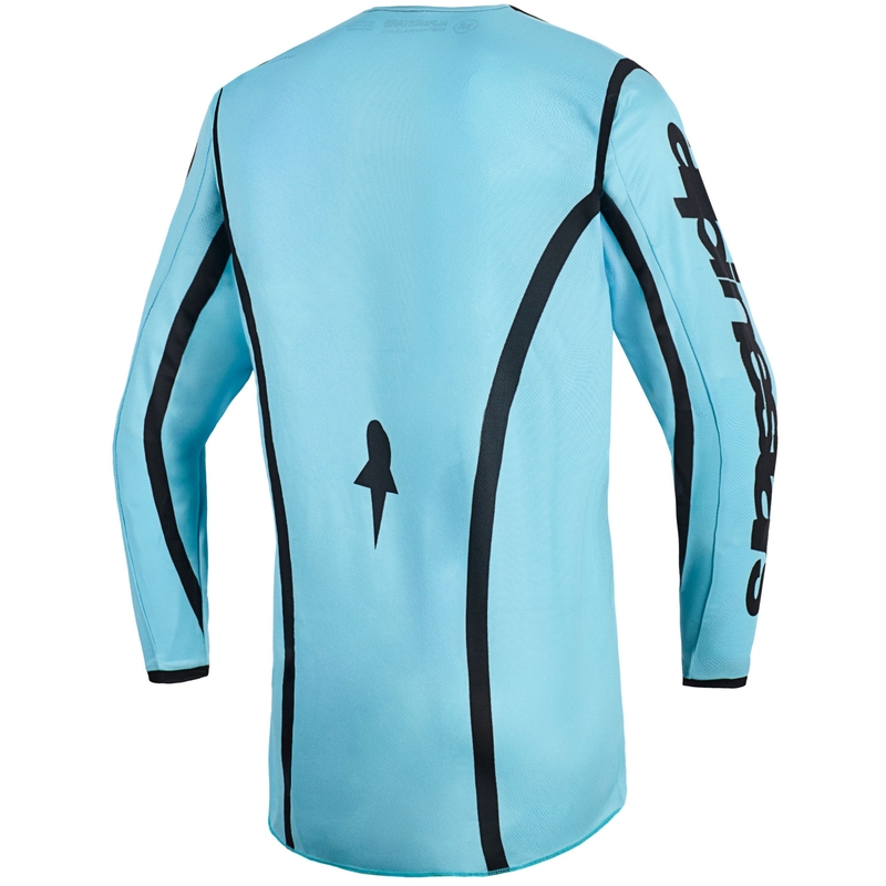 Дамско мотокрос яке Alpinestars Stella Fluid Apex, тюркоазено-черно