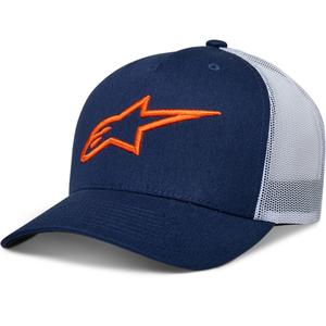 Шапка Alpinestars Ageless синьо-бяла
