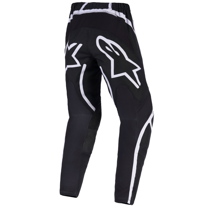 Мотокрос панталони Alpinestars Fluid Apex черно-сиви