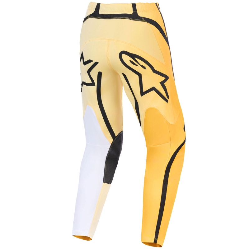 Мотокрос панталони Alpinestars Fluid Apex жълто-черни