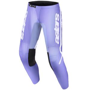 Дамски мотокрос панталон Alpinestars Stella Fluid Apex, лилаво-бели