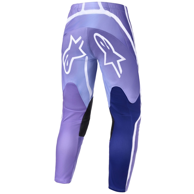 Дамски мотокрос панталон Alpinestars Stella Fluid Apex, лилаво-бели