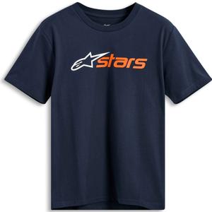 Тениска Alpinestars Blaze 2.0 CSF синьо-бяло-оранжева