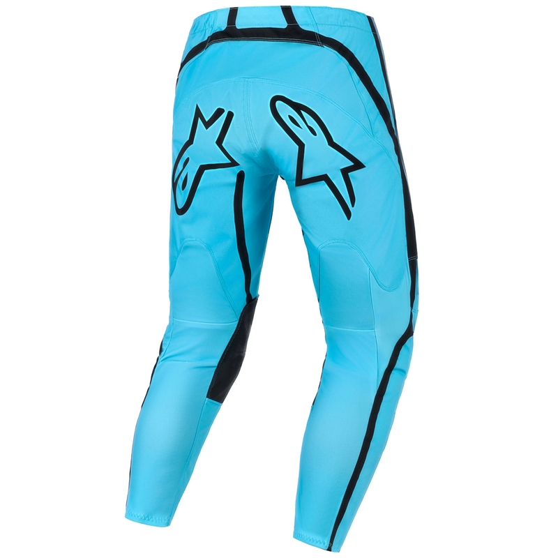 Дамски мотокрос панталон Alpinestars Stella Fluid Apex, тюркоазено-черен