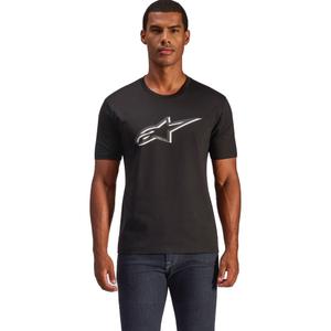 Тениска Alpinestars Ageless Shadow CSF черно-бяла