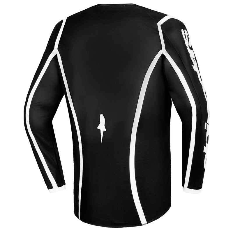 Детско мотокрос фланелко Alpinestars Fluid Apex, черно-сиво