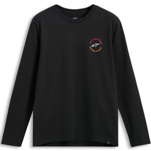 Тениска с дълъг ръкав Alpinestars True CSF, черна