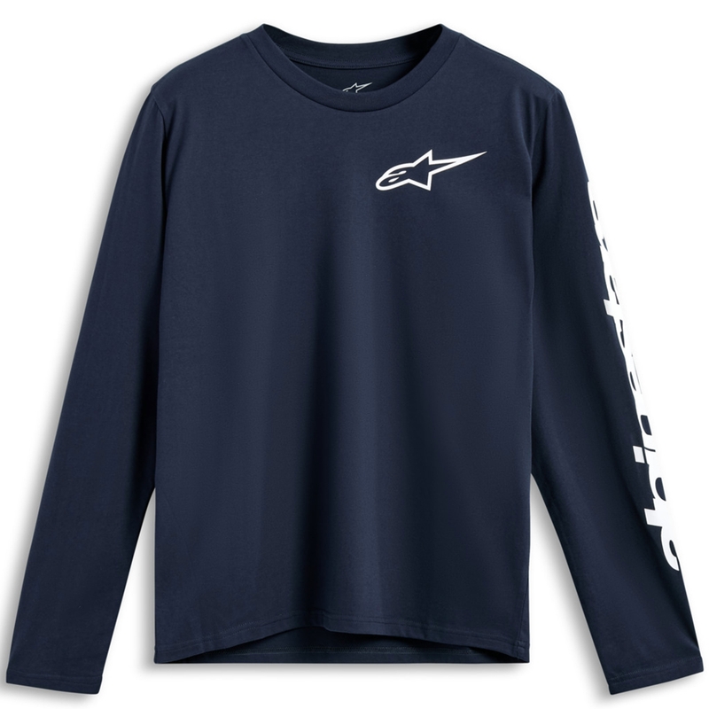 Тениска с дълъг ръкав Alpinestars Trackside CSF, синя
