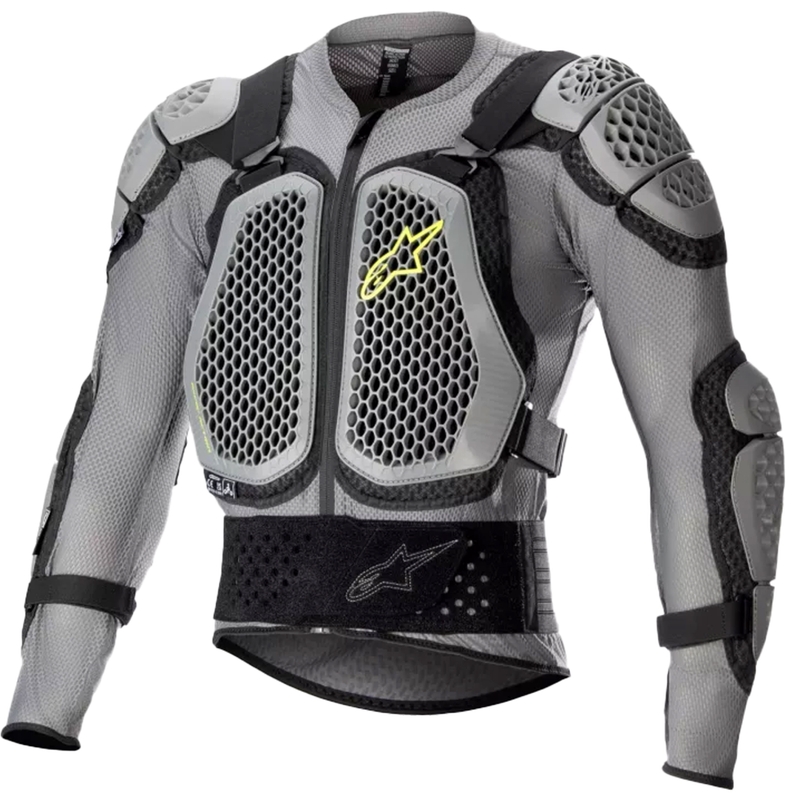 Alpinestars Bionic Action 2 black-grey-fluo yellow протектор за тяло