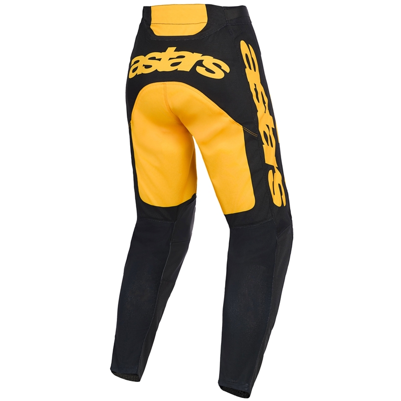 Мотокрос панталон Alpinestars Racer Riway жълто-черен
