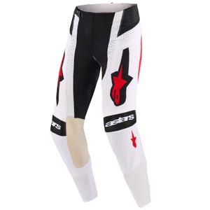 Мотокрос панталон Alpinestars Techstar Knif черно-бяло-синьо-червено