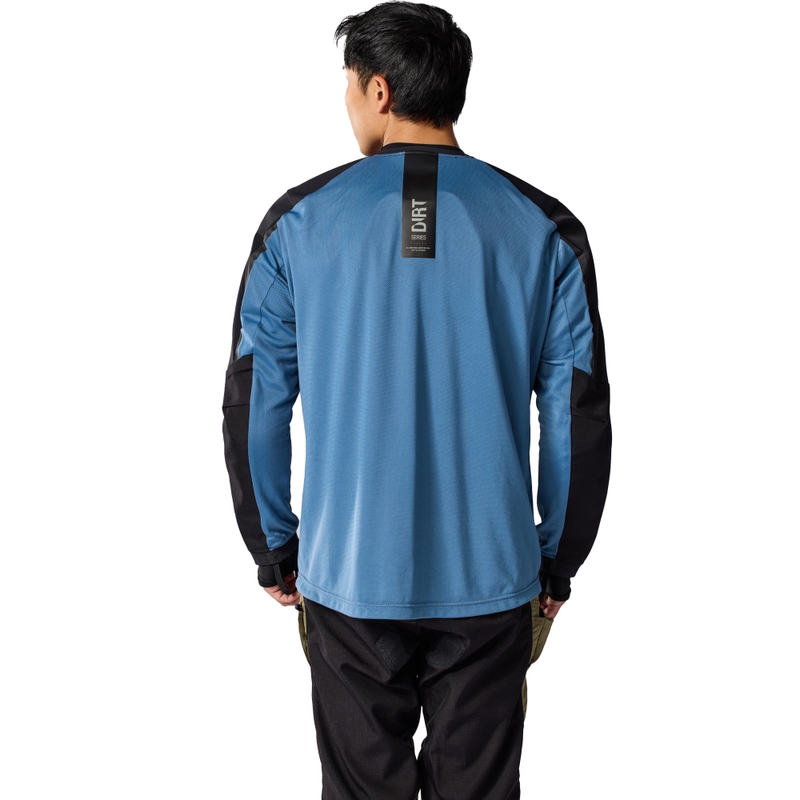 Revit Sierra 2 мотокрос фланелка синьо-черна