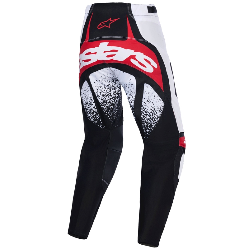 Мотокрос панталон Alpinestars Techstar Nomur черно-бяло-червено