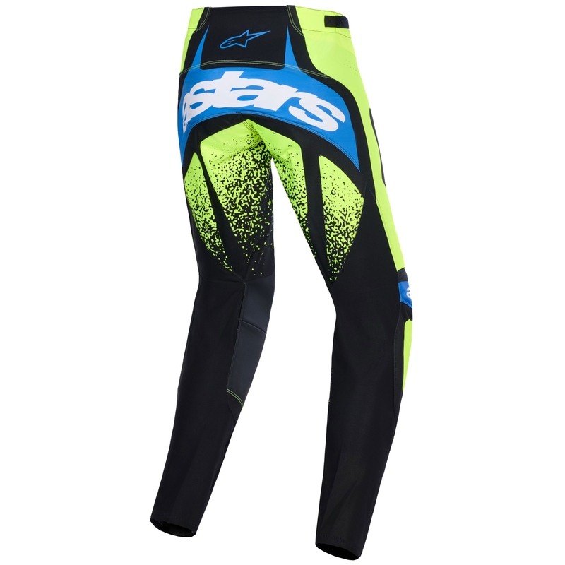 Мотокрос панталони Alpinestars Techstar Nomur, тъмносиньо-флуоресцентно жълто-синьо